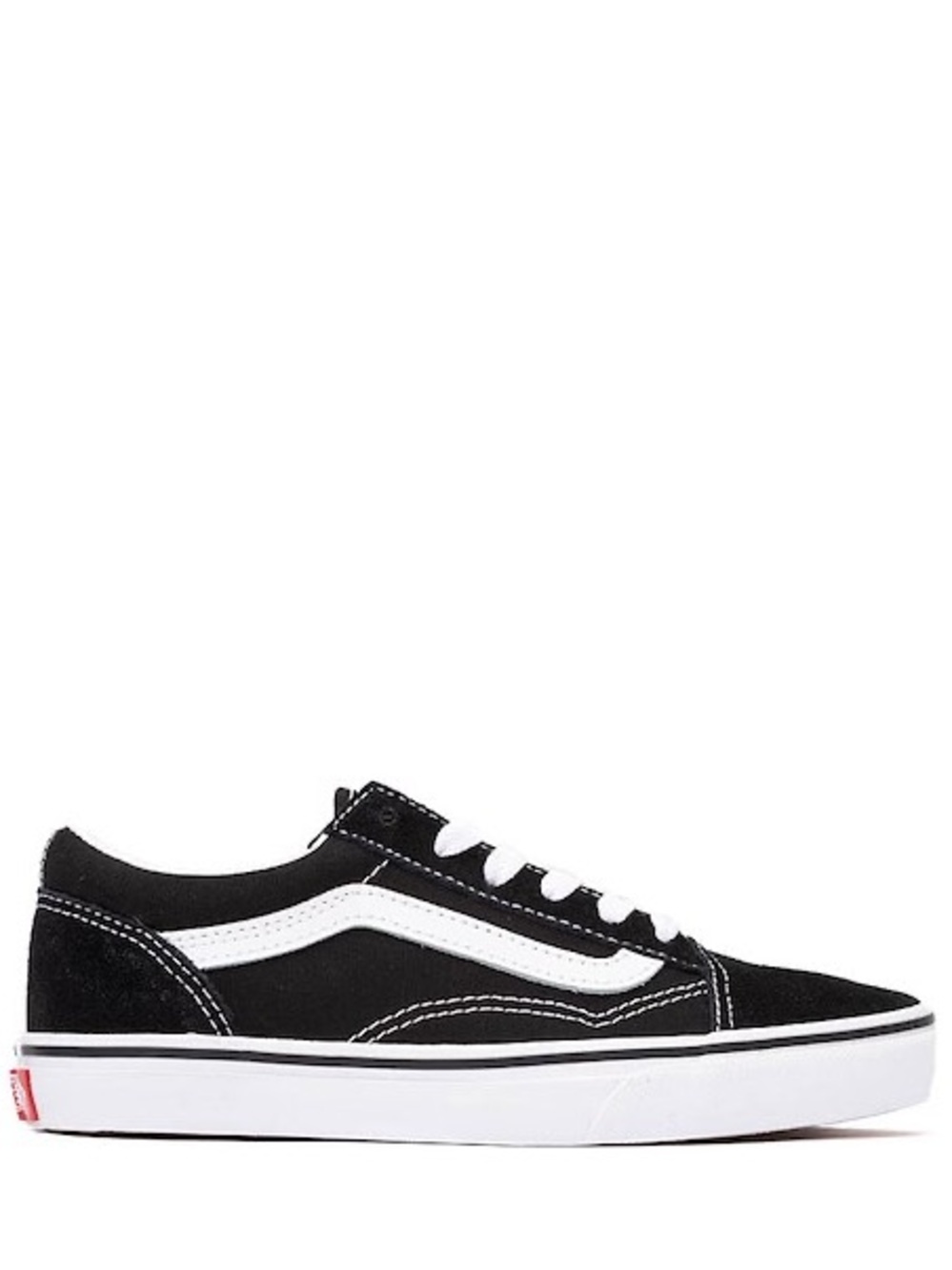 Vans Old Skool Black & White Low-Top Canvas Skate Shoe